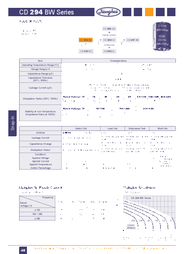 Jianghai [snap-in] BW Series  . Electronic Components Datasheets Passive components capacitors Jianghai Jianghai [snap-in] BW Series.pdf