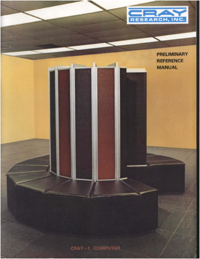 cray CRAY-1 PrelimRefRevA Jun75  cray CRAY-1 CRAY-1_PrelimRefRevA_Jun75.pdf