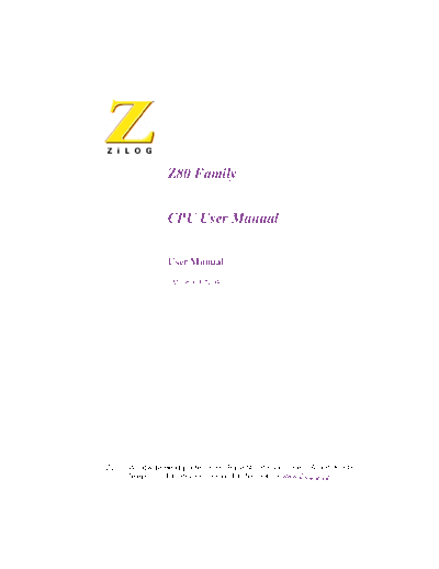 zilog UM008004-1204 Z80 Family CPU User Manual 2004  zilog z80 UM008004-1204_Z80_Family_CPU_User_Manual_2004.pdf