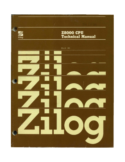 zilog Z8000 CPU Technical Manual Mar81  zilog z8000 Z8000_CPU_Technical_Manual_Mar81.pdf