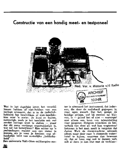 AMROH Testpaneel  . Rare and Ancient Equipment AMROH Amroh_Testpaneel.pdf