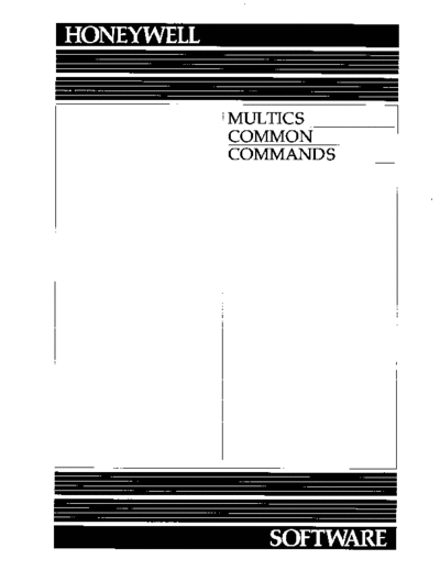 honeywell GB58-0 commonCmds Feb83  honeywell multics GB58-0_commonCmds_Feb83.pdf