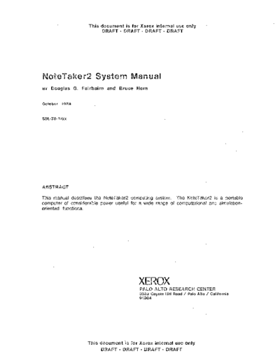 xerox 19790930 NoteTaker2 System Manual  xerox notetaker memos 19790930_NoteTaker2_System_Manual.pdf