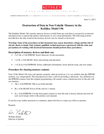 Keithley Keithley Model 196 data clearing procedure  Keithley 196 Keithley_Model_196_data_clearing_procedure.pdf