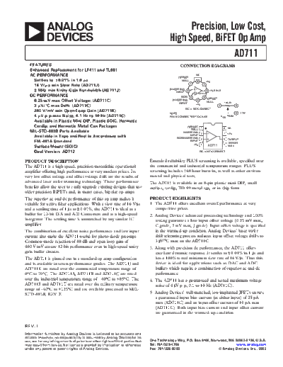 Keithley AD711  Keithley 2001 ds AD711.pdf