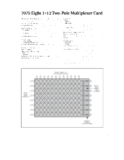 Keithley 7075RevC DocSpec  Keithley 70xx 7075RevC_DocSpec.pdf