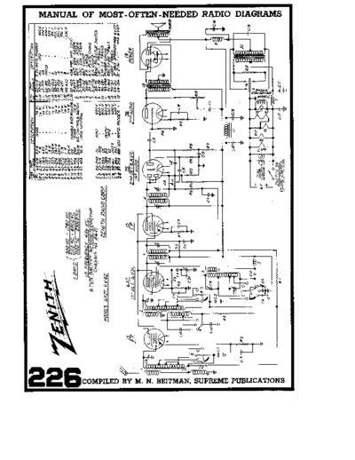 ZENITH Chassis 5621  ZENITH Audio Zenith Chassis 5621.pdf