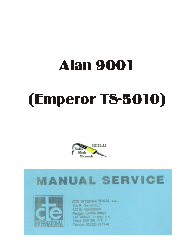 Alan Alan-9001-EmperorTS-5010  Alan Alan-9001-EmperorTS-5010.pdf