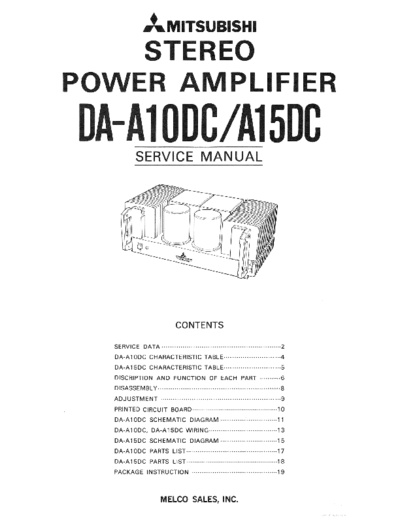 MITSUBISHI hfe   da-a10dc a15dc service en  MITSUBISHI Audio DA-A10DC hfe_mitsubishi_da-a10dc_a15dc_service_en.pdf