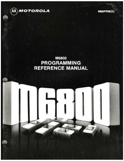 motorola Motorola M6800 Programming Reference Manual M68PRM(D) Nov76  motorola 6800 Motorola_M6800_Programming_Reference_Manual_M68PRM(D)_Nov76.pdf