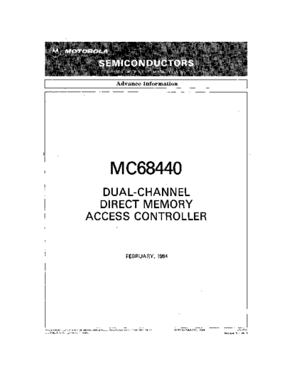 motorola 68440 Dual Channel DMA Controller Feb84  motorola 68000 68440_Dual_Channel_DMA_Controller_Feb84.pdf