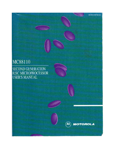 motorola MC88110UM 88110 Users Manual 1991  motorola 88000 MC88110UM_88110_Users_Manual_1991.pdf