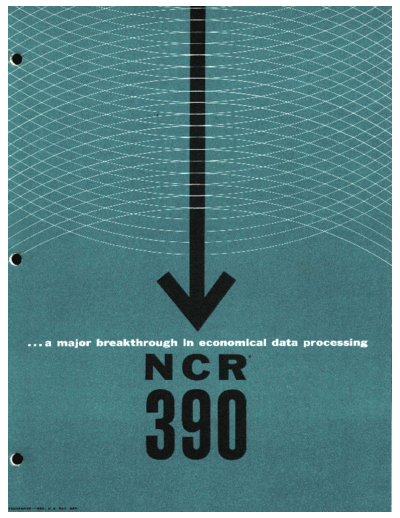 ncr SP1525 NCR 390 Brochure  ncr bookkeeping SP1525_NCR_390_Brochure.pdf