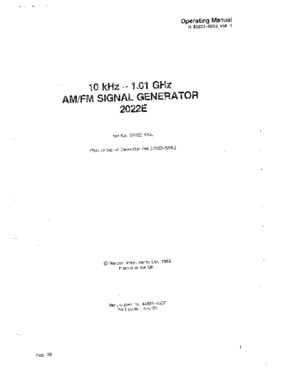 Marconi Marconi 2022E Operators Manual A4  Marconi AM FM signalgenerator 2022 Marconi_2022E_Operators_Manual_A4.pdf