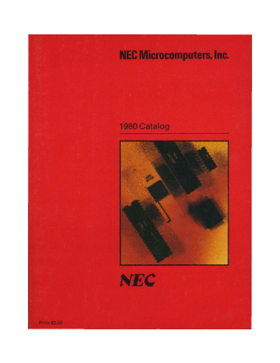 NEC 1980 NEC Microcomputer Catalog  NEC _dataBooks 1980_NEC_Microcomputer_Catalog.pdf