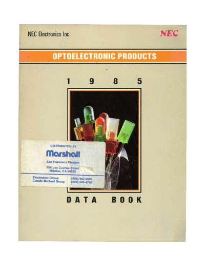 NEC 1985 NEC Optoelectronics  NEC _dataBooks 1985_NEC_Optoelectronics.pdf