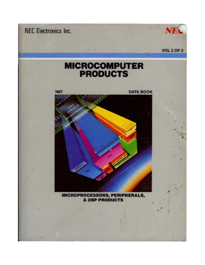 NEC 1987 Microcomputer Products Vol 2  NEC _dataBooks 1987_Microcomputer_Products_Vol_2.pdf