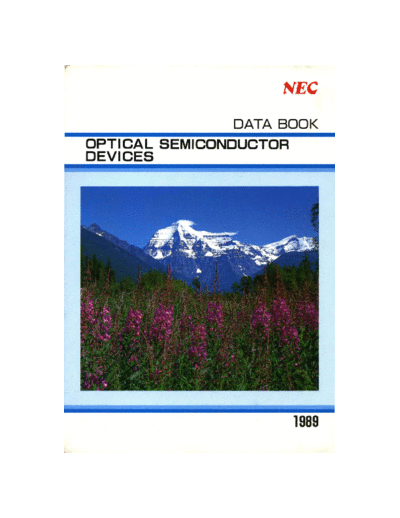 NEC 1989 NEC Optical Semiconductor Devices  NEC _dataBooks 1989_NEC_Optical_Semiconductor_Devices.pdf