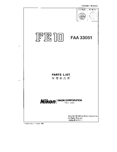 Nikon fe10rm  Nikon pdf fe10rm.pdf