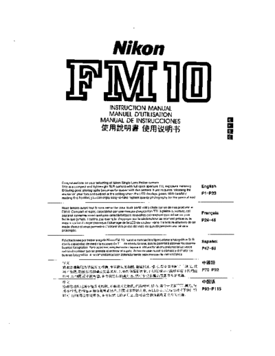 Nikon fm10im  Nikon pdf fm10im.pdf
