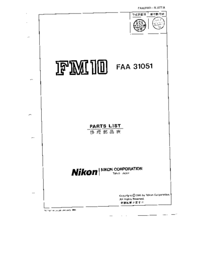 Nikon fm10rm  Nikon pdf fm10rm.pdf