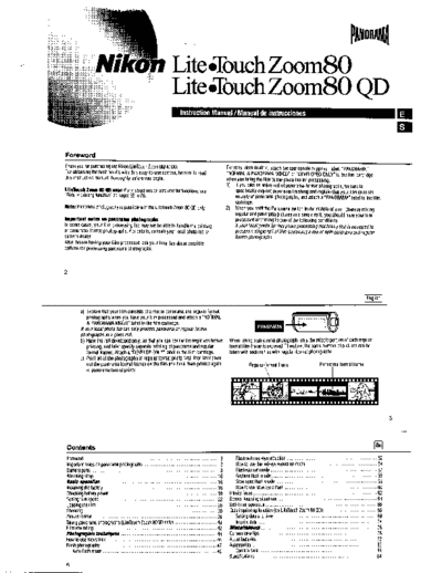 Nikon litetouchzoom80im  Nikon pdf litetouchzoom80im.pdf
