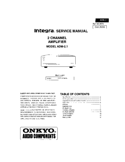 ONKYO Onkyo  ADM-2.1 SM  ONKYO Audio Onkyo  ADM-2.1 SM.pdf