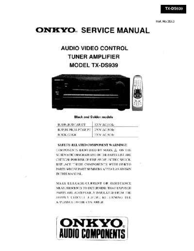 ONKYO Onkyo TX-DS939 av sm  ONKYO Audio Onkyo_TX-DS939_av_sm.pdf