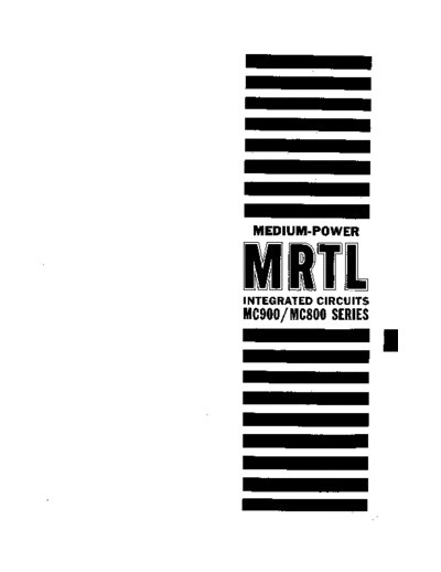 motorola 15 MRTL 900  motorola _dataBooks 1969_microElectronics 15_MRTL_900.pdf