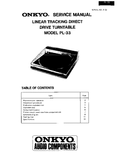 ONKYO PL33sm  ONKYO Audio PL33sm.pdf