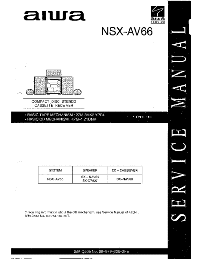 AIWA NSX-AV66  AIWA Audio NSX-AV66.pdf