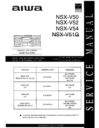 AIWA nsx-v50 v52 v54  AIWA Audio nsx-v50_v52_v54.pdf