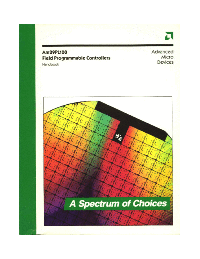 AMD 1988 29PL100 Field Programmable Controllers  AMD _dataBooks 1988_29PL100_Field_Programmable_Controllers.pdf