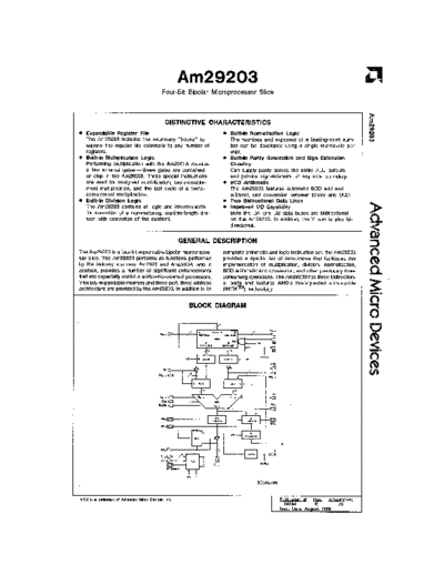 AMD 29203 Aug86  AMD _dataSheets 29203_Aug86.pdf