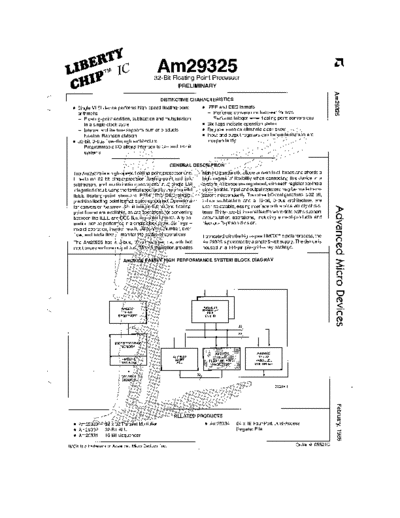 AMD 29325 Feb86  AMD _dataSheets 29325_Feb86.pdf