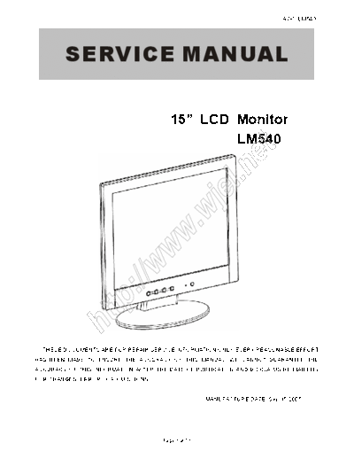 AOC LM540  AOC Monitor LM540.pdf