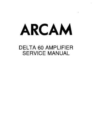 ARCAM hfe   delta 60 service en  ARCAM Delta 60 hfe_arcam_delta_60_service_en.pdf