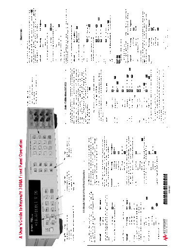 Agilent 03458-90007  Agilent 3458A 03458-90007.pdf