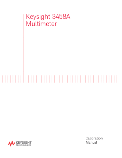 Agilent 03458-90017  Agilent 3458A 03458-90017.pdf