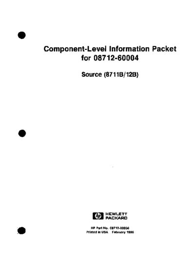 Agilent A4 08712-60004  Agilent 871X A4 08712-60004.pdf