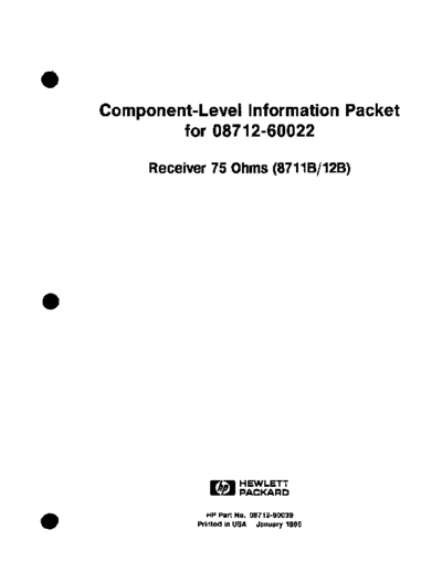 Agilent A5 08712-60022  Agilent 871X A5 08712-60022.pdf