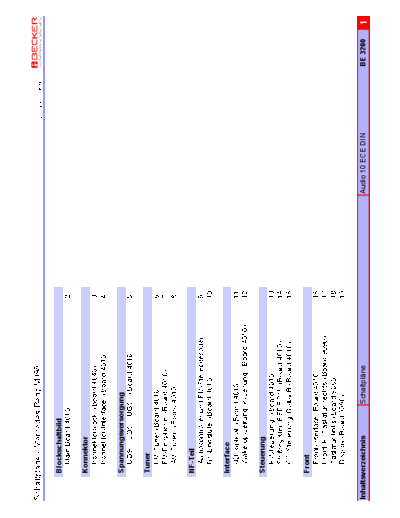 BECKER 3200Schaltplan  BECKER 10 ECE TYP 3200 3200Schaltplan.pdf