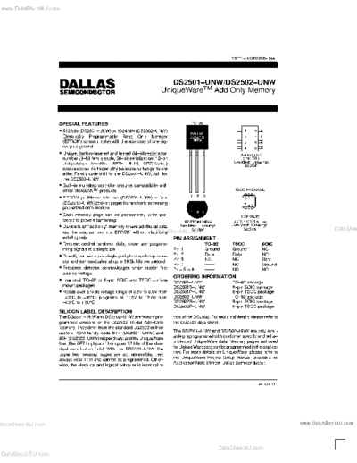 Dell DS2501-2502 datasheet  Dell Charger DS2501-2502 datasheet.pdf