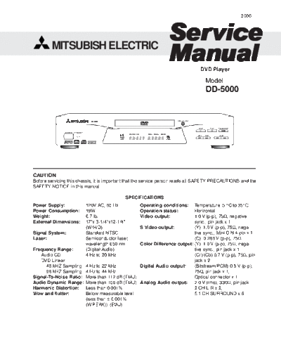 MITSUBISHI hfe mitsubishi dd-5000 service  MITSUBISHI Audio DD-5000 hfe_mitsubishi_dd-5000_service.pdf