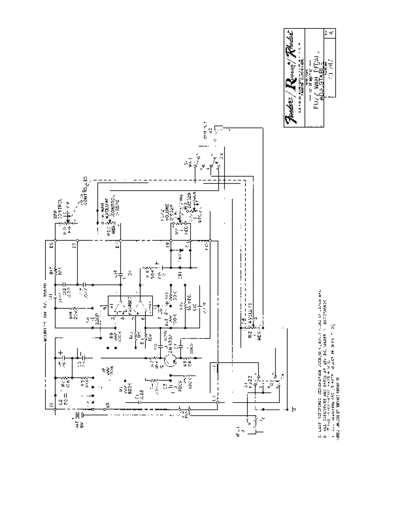 FENDER FUZZ-WAH SCHEMATICS  FENDER Fuzz Wah Pedal FUZZ-WAH_SCHEMATICS.pdf