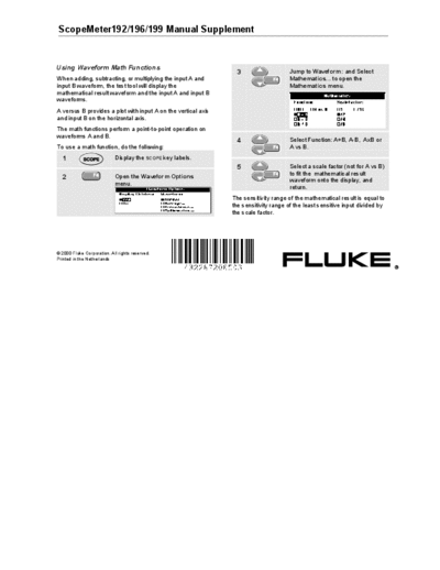 Fluke FLUKE 192 252C 196 252C 199 Supplement  Fluke 192_196_199 FLUKE 192_252C 196_252C 199 Supplement.pdf