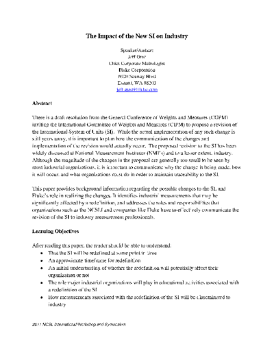 Fluke The impact of the new SI on industry final  Fluke 5700a The impact of the new SI on industry final.pdf