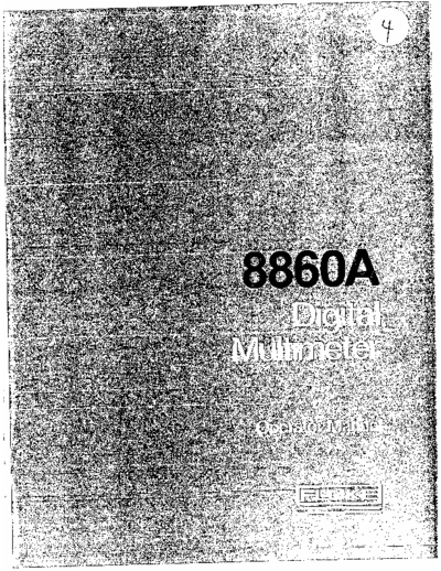 Fluke 8860A - operation  Fluke 8860A Fluke_8860A_-_operation.pdf