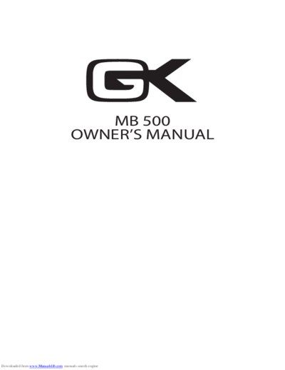 GALLIEN-KRUEGER mb 500  GALLIEN-KRUEGER MB 500 mb_500.pdf