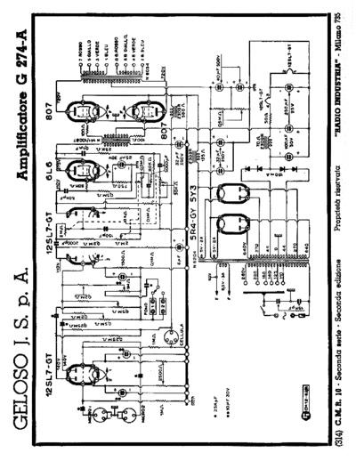 GELOSO hfe geloso g-274a schematic it  GELOSO G-274A hfe_geloso_g-274a_schematic_it.pdf